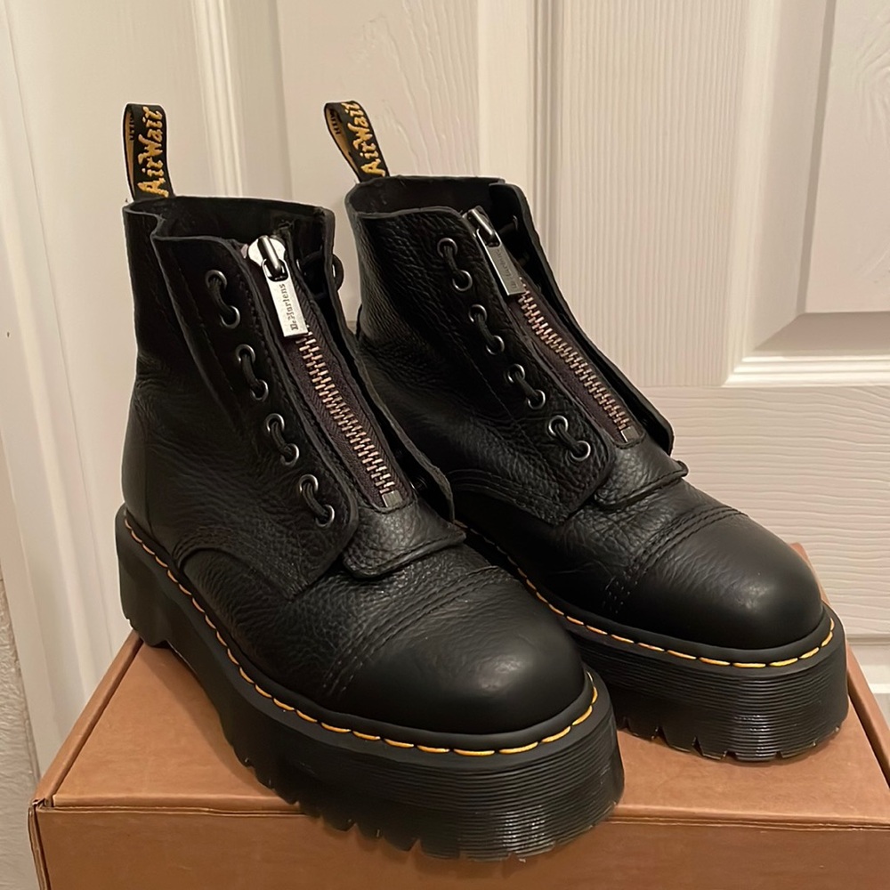Dr. Martens Black Combat Boots